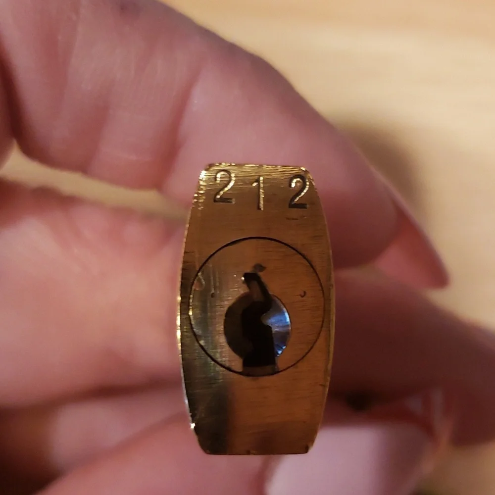 Louis Vuitton Padlock & Key Goldtone #212 - Picture 6 of 7